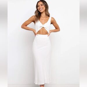 Petal + Pup White Apollo Dress